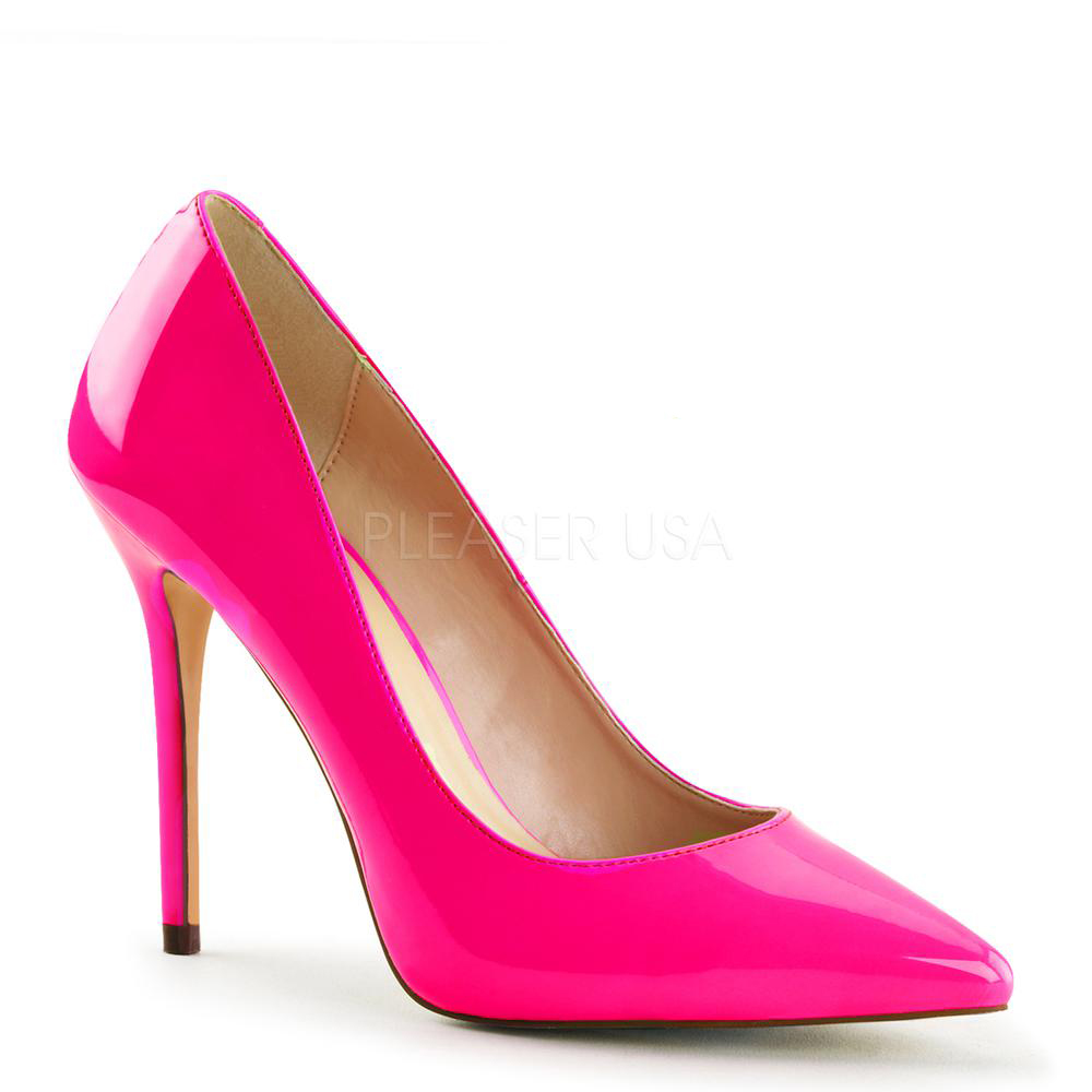 Pleaser - AMUSE20 Pumps - Pink